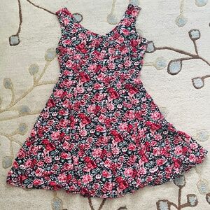 Rampage Vintage Floral Skater Dress